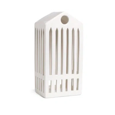 Kähler Urbania Lighthouse Pantheon, White, H: 7.9"