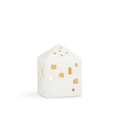 Kähler Urbania Lighthouse Town House, White, H: 4.9"