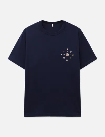 Khoki Beaded T-shirt In Blue