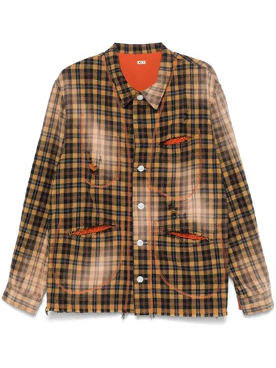 Khoki Check-pattern Shirt In Multi