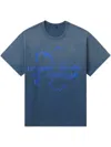 Khoki Floral-print T-shirt In Blue