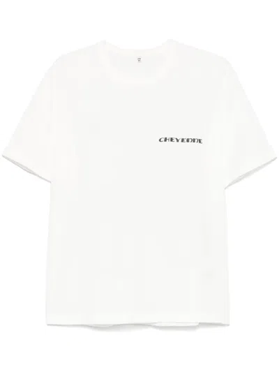 Khoki Graphic-print T-shirt In White