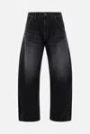 Khoki Button-fastening Jeans In Black