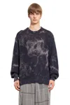 Khoki Maglione In Cotone E Lyocell Tie-dye In Blue