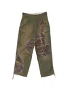 Khoki Patch Trousers In Green