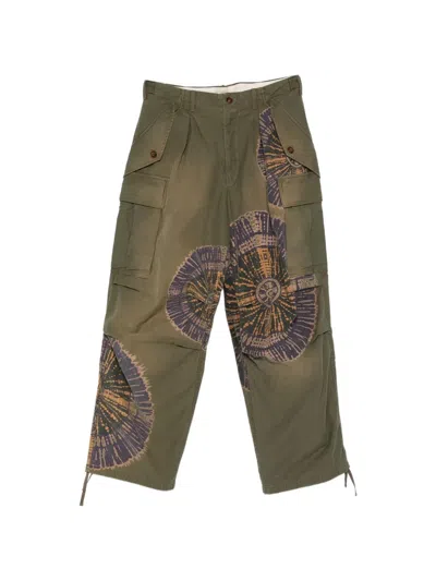 Khoki Patch Trousers In Green