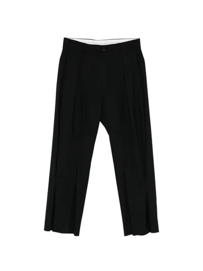 Khoki Pleated Trousers In Black