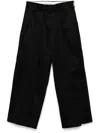 Khoki Pleated Trousers In Schwarz