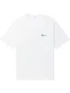 Khoki Text-print T-shirt In White