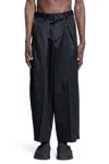 Khoki Man Black Trousers In Black