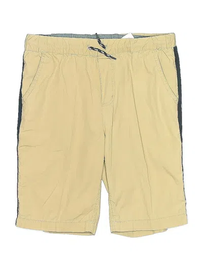 Pre-owned Khq Kids' Khaki Shorts In Brown