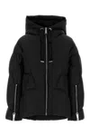 Khrisjoy Women Black Polyester Blend Milano Down Jacket In Black