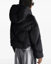 Khrisjoy Black Polyester Down Feather Jacket In Black
