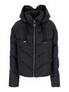 Khrisjoy Quilted Down Jacket In Black