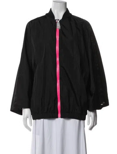 Pre-owned Khrisjoy Bomber Jacket In Black/blue