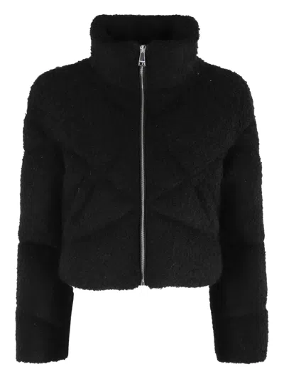 KHRISJOY BOUCLÉ BOMBER JACKET