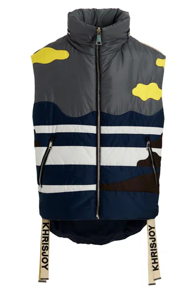 KHRISJOY KHRISJOY 'CACTUS' OVERSIZE VEST