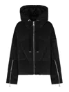 Khrisjoy Black Polyester Blend Milano Down Jacket In Black