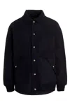 Khrisjoy Navy Blue Chore Quilted Down Jacket