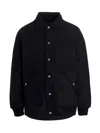 Khrisjoy Navy Blue Chore Quilted Down Jacket