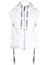 Khrisjoy Puff Iconic Hooded Quilted Gilet In Multicolor