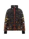 Khrisjoy Down Sequinned Puffer Jacket In Multicolour