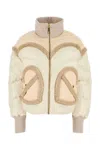 Khrisjoy Ivory Nylon Corazon Down Jacket In White