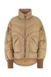 Khrisjoy Beige Nylon Down Jacket