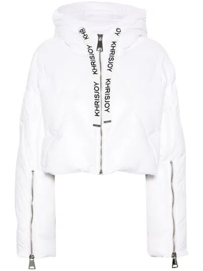 KHRISJOY CROP PUFF JACKET
