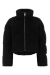 Khrisjoy Daisy Teddy Down Jacket For Women In Black