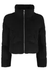 Khrisjoy Daisy Short Jacket In Boucle In Black