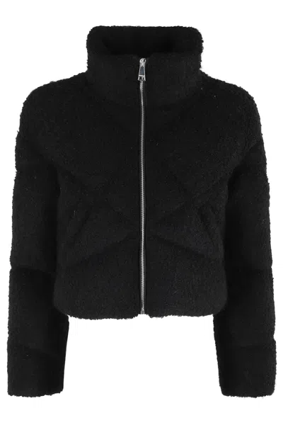 Khrisjoy Daisy Short Jacket In Boucle In Black