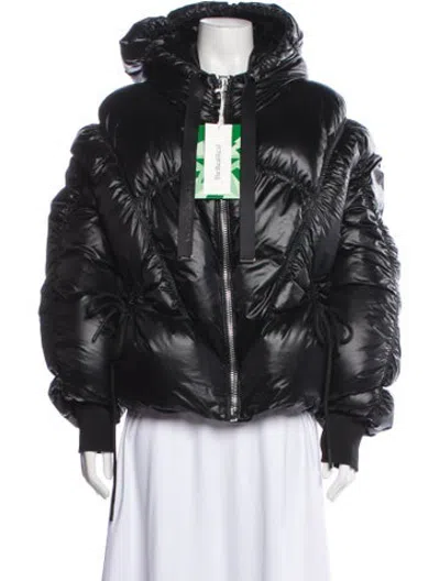 Pre-owned Khrisjoy Down Coat In Black