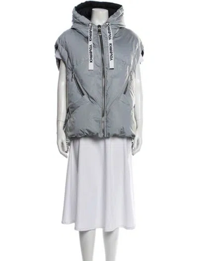 Pre-owned Khrisjoy Down Jacket In Blue