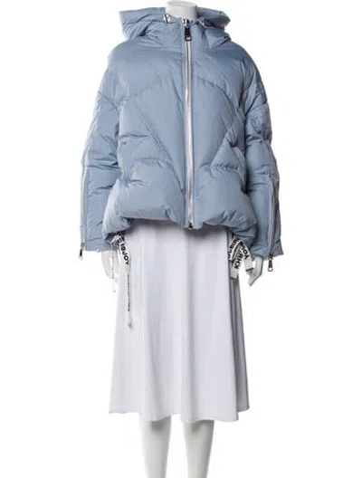 Pre-owned Khrisjoy Down Jacket In Blue