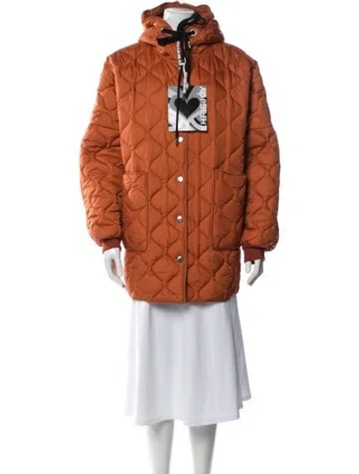 Pre-owned Khrisjoy Down Jacket In Orange