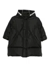 Khrisjoy Down Jacket With Hood In Black