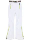 Khrisjoy Glitter-detail Ski Bottoms In White