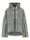 Khrisjoy Hodded Jacket In Gray