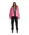 Khrisjoy Hooded Down Jacket In Black