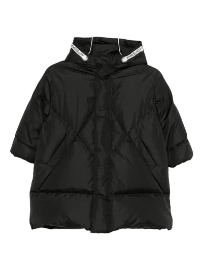 Khrisjoy Hooded Padded Jacket In Black