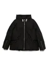 Khrisjoy Down Jacket With Drawstring In Black