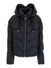 Khrisjoy Quilted Down Jacket In Black