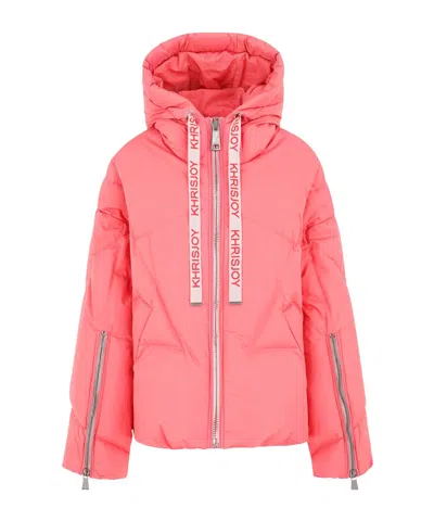 Khrisjoy Iconic Milano In Mat Nylon Rhodolite Fuchsia In Pink
