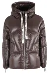 Khrisjoy Khris Iconic Milano Shiny Jacket In Brown