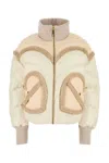 Khrisjoy Ivory Nylon Corazon Down Jacket