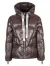Khrisjoy Khris Iconic Milano Shiny Jacket In Brown