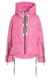 Khrisjoy Woman Down Jacket Pink Size 1 Polyester In Multicolor