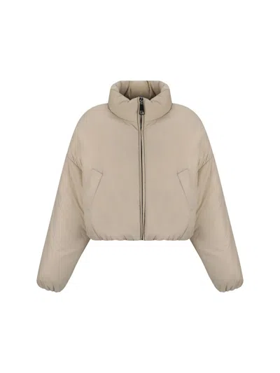 Khrisjoy Joy Down Jacket In Beige