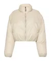 Khrisjoy Joy Puffer Jacket In Nude
